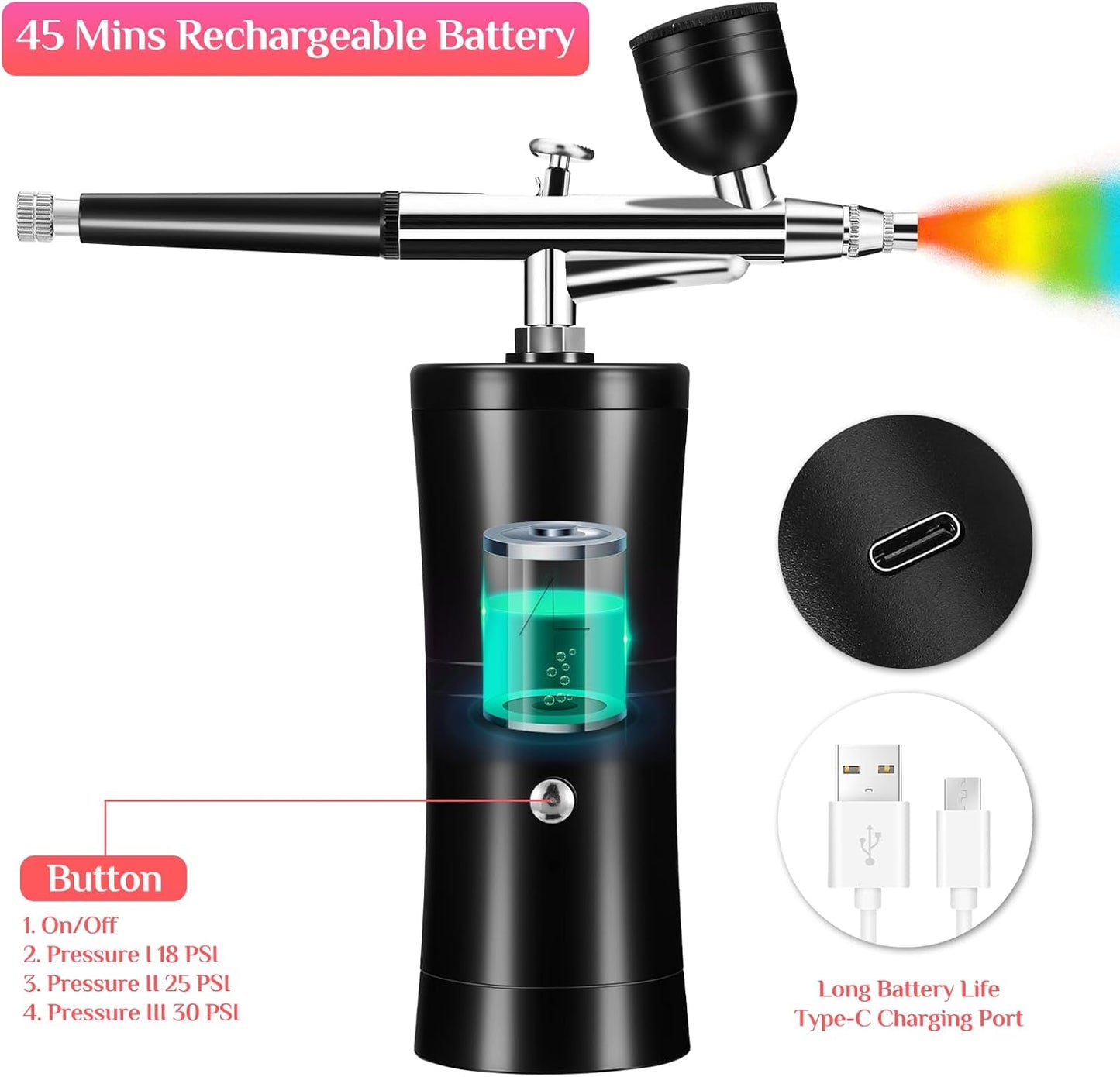 🔥Cordless Airbrush Set