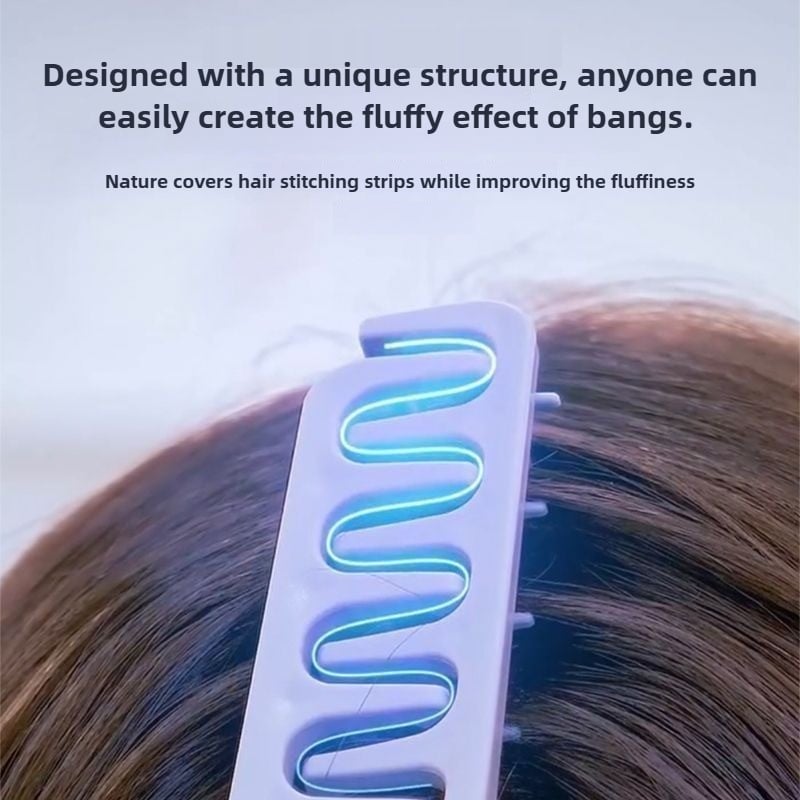 Textured styling comb