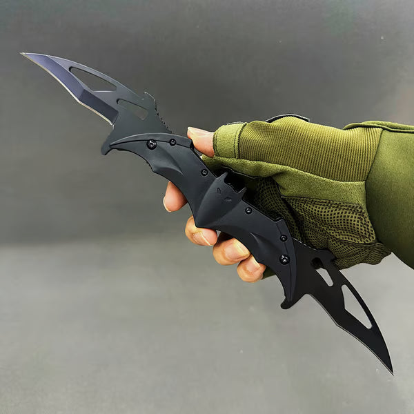 🦇🔪Dark Bat Knight Double Blade Folding Pocket(🔥Buy 2 Get 1 Free🔥)