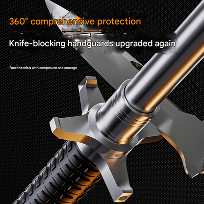 Camping Hiking Walking Stick Climbing Stick Legal Self-Defense Telescopic Swing Stick