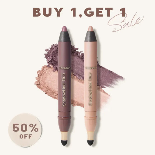 Final 3 Hours: Buy One, Get One FREE! 🔥Shadow Liner 2-in-1 Eyeliner & Eyeshadow