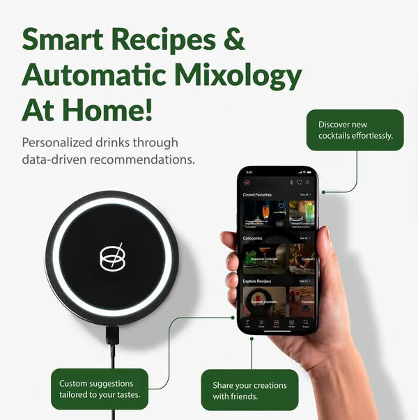 🎉 Limited-Time Flash Sale! Barsys Smart Coaster 2.0 Cocktail Machine – Your Home Smart Mixologist, Grab Now!