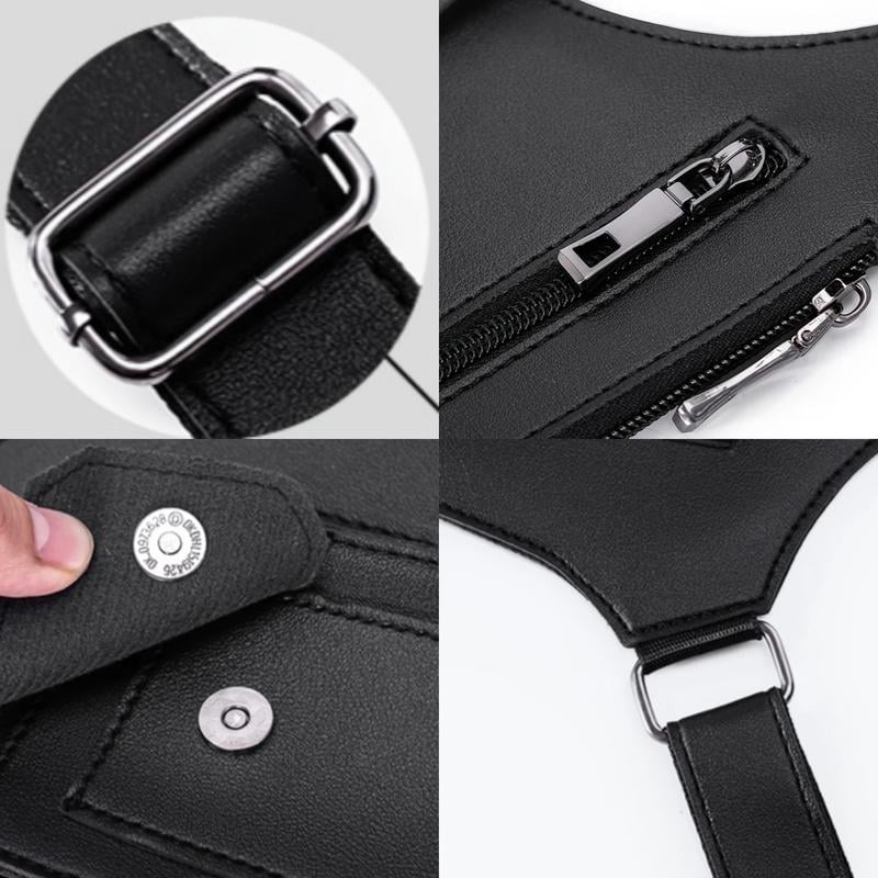 🔥Buy 2 Get Free Shipping🔥Premium Leather Adjustable Underarm Shoulder Bag for Men & Women