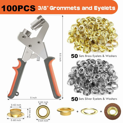 🔥Labor-saving Grommets Kit-Improve Your Efficiency