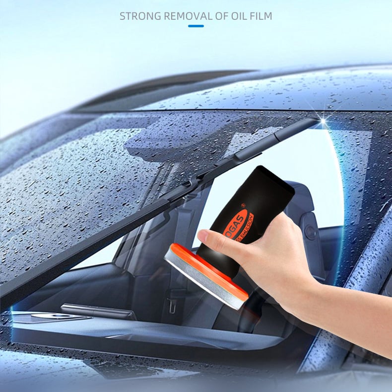 🔥 New upgrade Glass cleaning board-Automotive Oil Film Cleaning Brush
