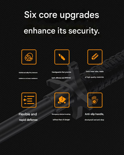 Camping Hiking Walking Stick Climbing Stick Legal Self-Defense Telescopic Swing Stick