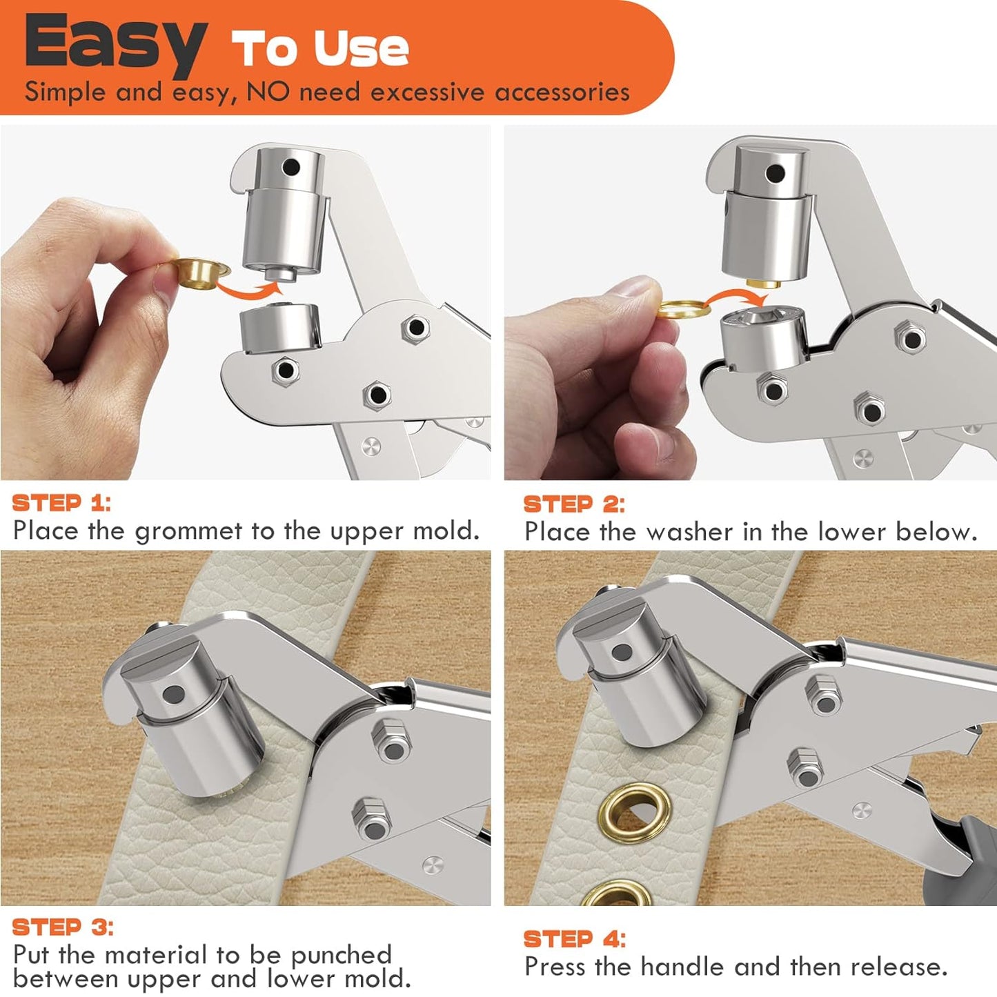 🔥Labor-saving Grommets Kit-Improve Your Efficiency