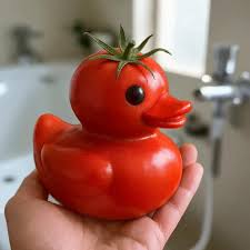 🦆Whimsical Vegetable Duck Figurines 🥕