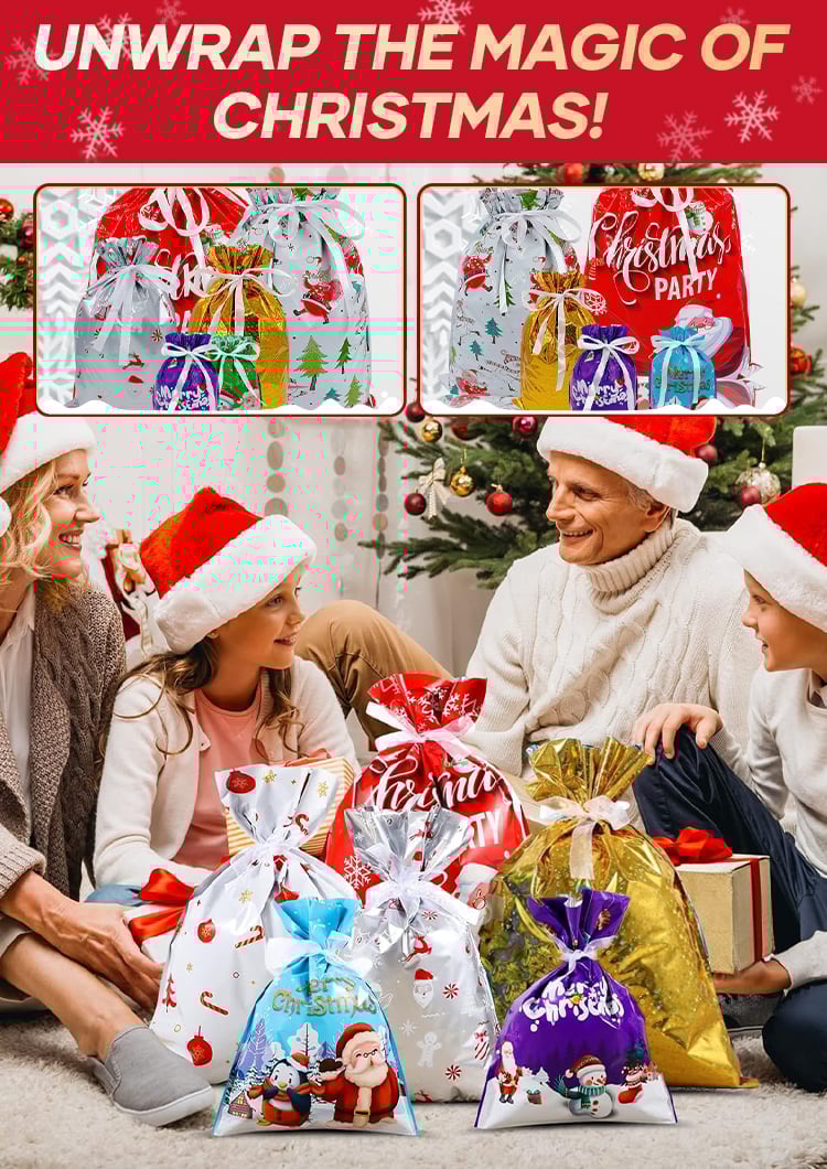 🎁Kringle Express 50-piece Gift Bag & Tags Set