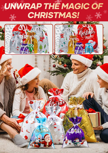 🎁Kringle Express 50-piece Gift Bag & Tags Set