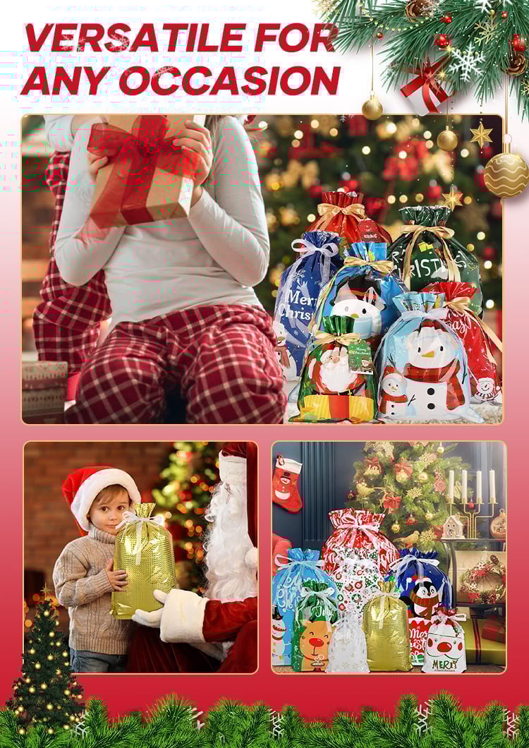 🎁Kringle Express 50-piece Gift Bag & Tags Set