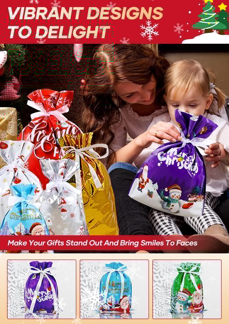 🎁Kringle Express 50-piece Gift Bag & Tags Set
