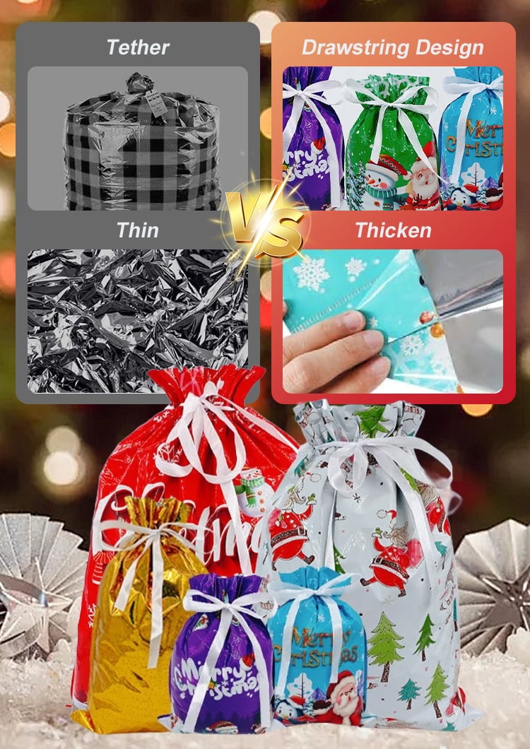 🎁Kringle Express 50-piece Gift Bag & Tags Set