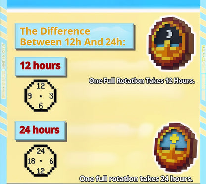 🕰️Pixel MineTime Clock