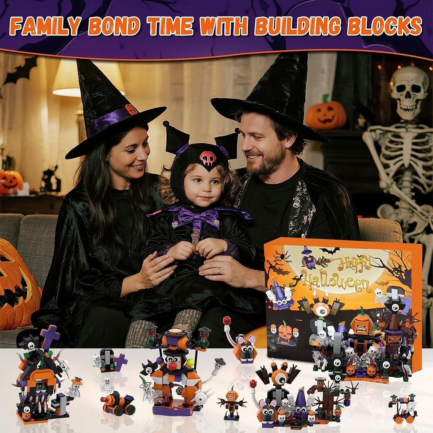 🎃31 Days of Halloween Advent Calendar Bricks